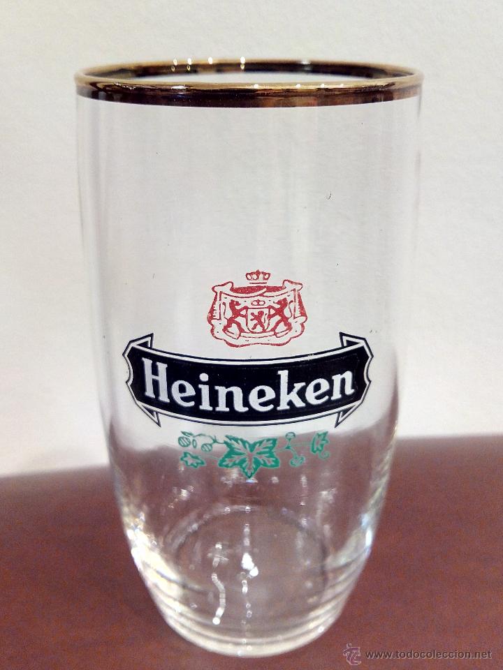 Coleccionismo de cervezas: VASO DE CERVEZA HEINEKEN .