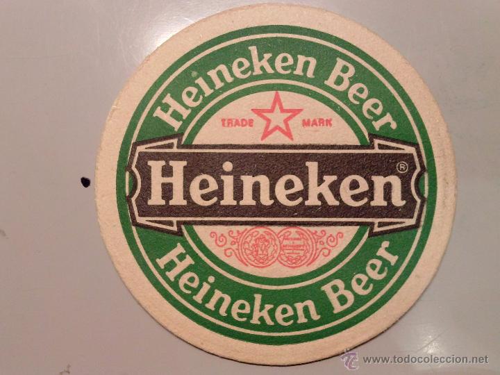 Coleccionismo de cervezas: POSAVASOS CERVEZA HEINEKEN