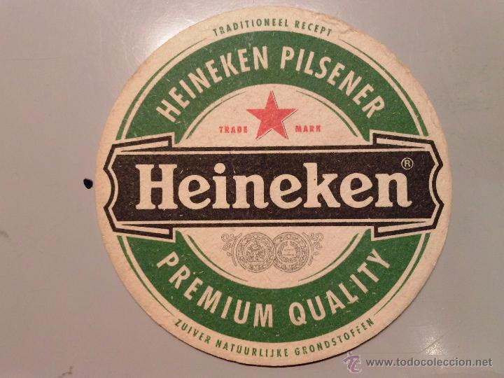 Coleccionismo de cervezas: POSAVASOS CERVEZA HEINEKEN