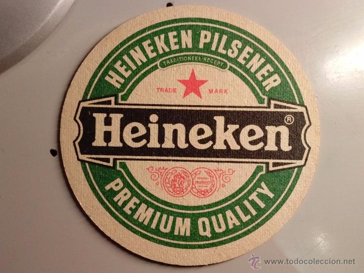 Coleccionismo de cervezas: POSAVASOS CERVEZA HEINEKEN
