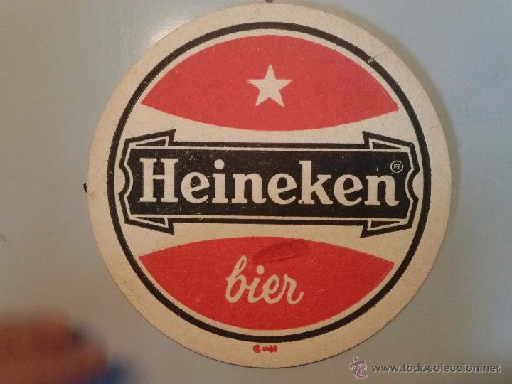 Coleccionismo de cervezas: POSAVASOS CERVEZA HEINEKEN