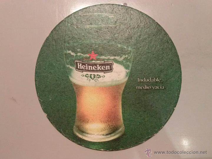 Coleccionismo de cervezas: POSAVASOS CERVEZA HEINEKEN
