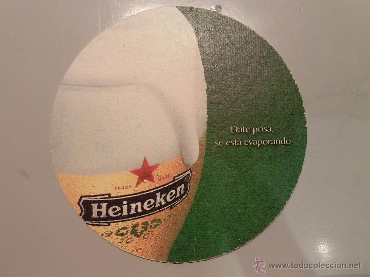 Coleccionismo de cervezas: POSAVASOS CERVEZA HEINEKEN