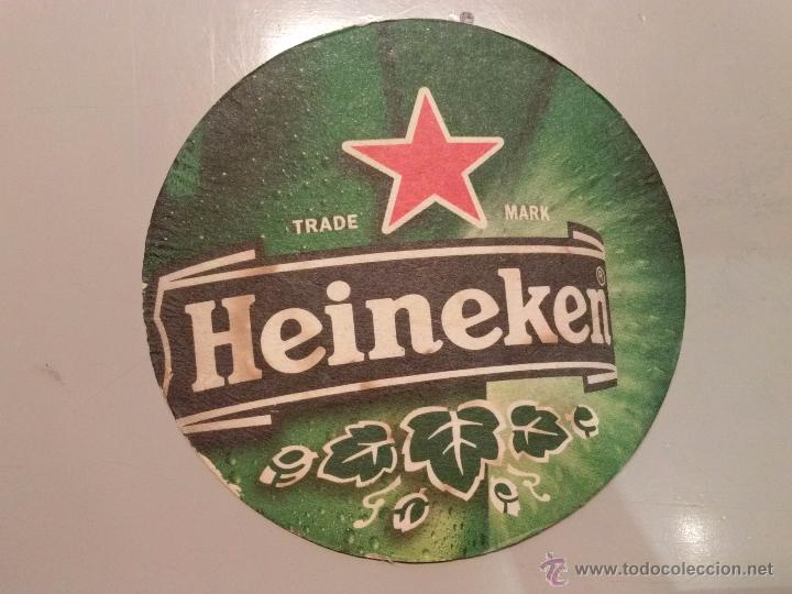 Coleccionismo de cervezas: POSAVASOS CERVEZA HEINEKEN