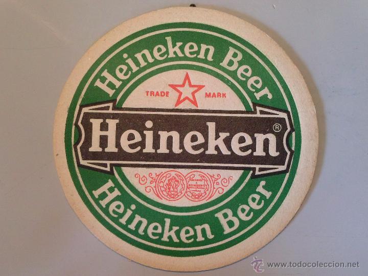 Coleccionismo de cervezas: POSAVASOS CERVEZA HEINEKEN