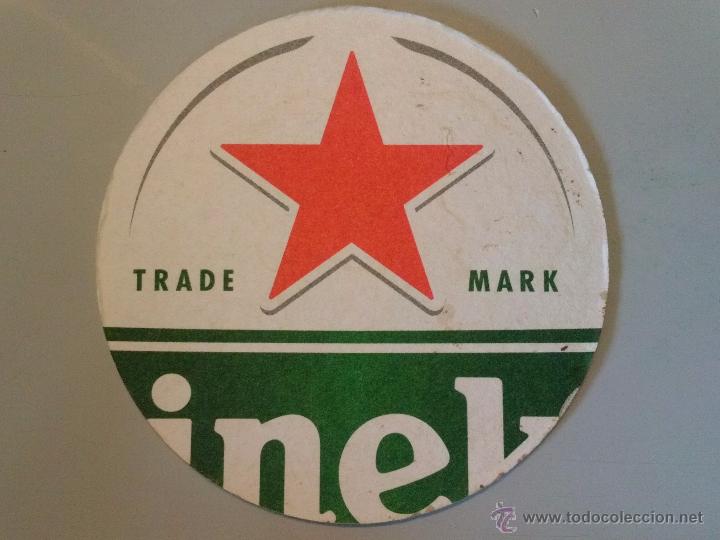 Coleccionismo de cervezas: POSAVASOS CERVEZA HEINEKEN
