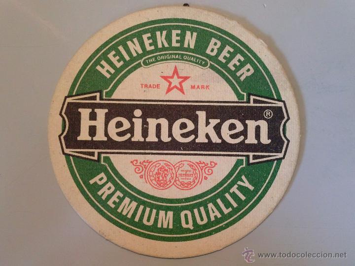 Coleccionismo de cervezas: POSAVASOS CERVEZA HEINEKEN