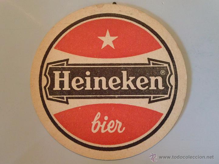 Coleccionismo de cervezas: POSAVASOS CERVEZA HEINEKEN