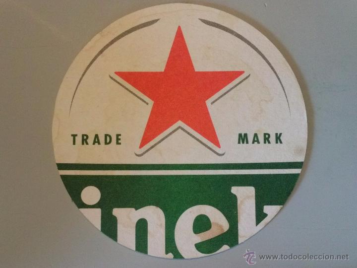 Coleccionismo de cervezas: POSAVASOS CERVEZA HEINEKEN