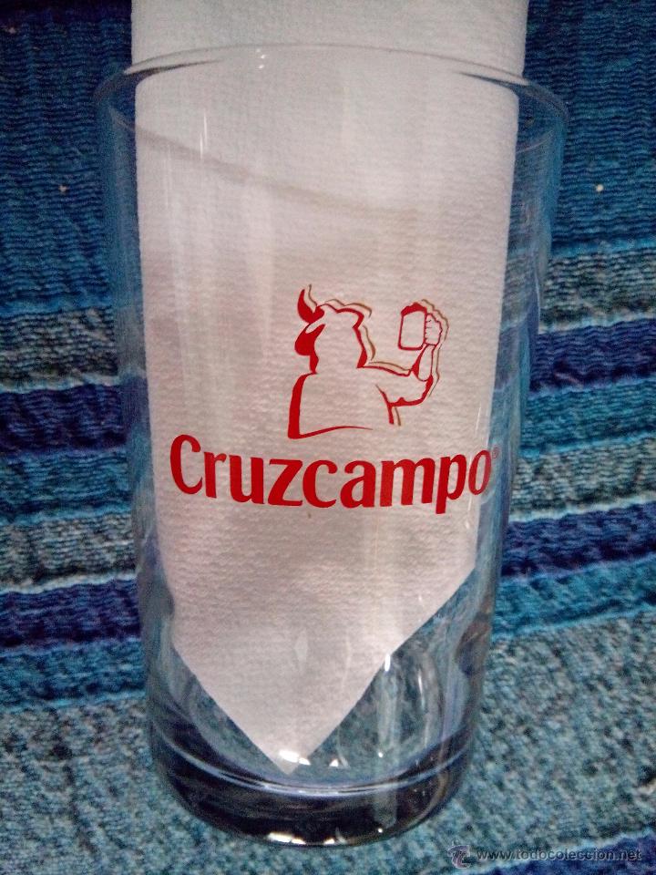Coleccionismo de cervezas: VASO CERVEZA CRUZCAMPO