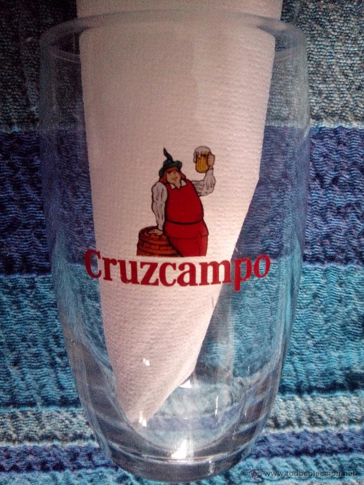 Coleccionismo de cervezas: VASO CERVEZA CRUZCAMPO