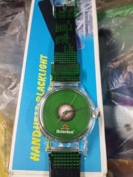 Coleccionismo de cervezas: RELOJ CERVEZA HEINEKEN NUEVO