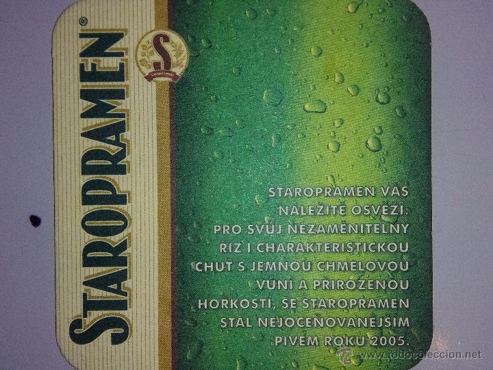 POSAVASOS CERVEZA STAROPRAMEN