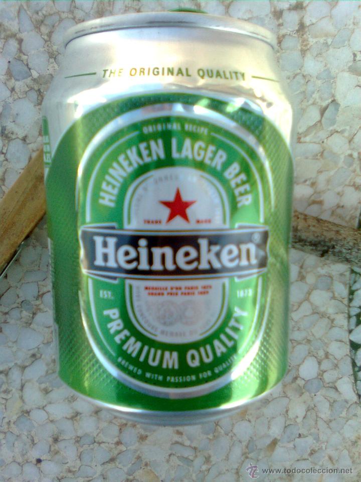 Coleccionismo de cervezas: Lata de cerveza Heineken club - Bote 0,25 L    2013 - escasa