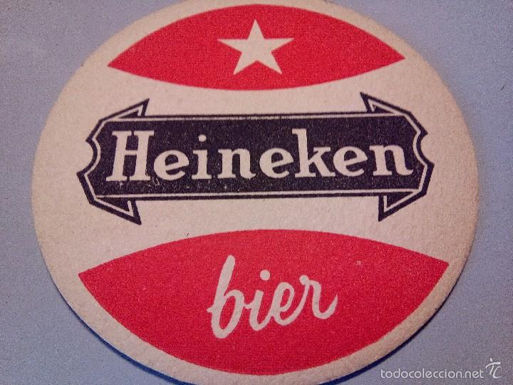 Coleccionismo de cervezas: POSAVASOS CERVEZA HEINEKEN