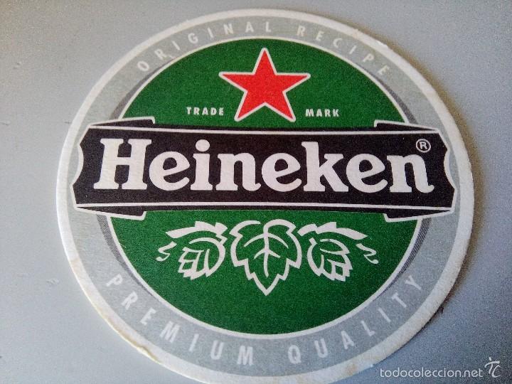 Coleccionismo de cervezas: POSAVASOS CERVEZA HEINEKEN