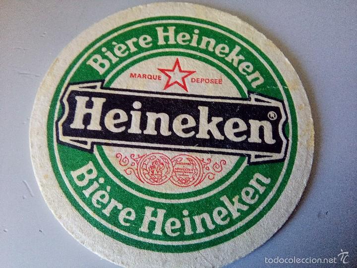 Coleccionismo de cervezas: POSAVASOS CERVEZA HEINEKEN
