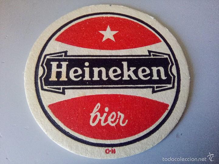 Coleccionismo de cervezas: POSAVASOS CERVEZA HEINEKEN
