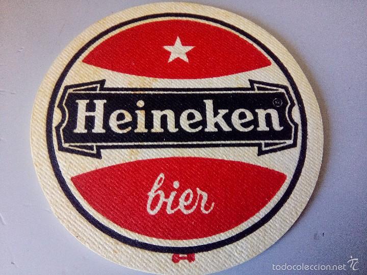 Coleccionismo de cervezas: POSAVASOS CERVEZA HEINEKEN