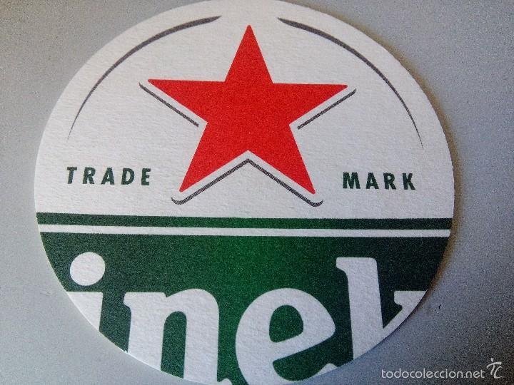 Coleccionismo de cervezas: POSAVASOS CERVEZA HEINEKEN