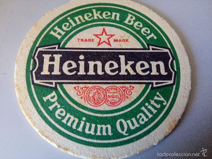 Coleccionismo de cervezas: POSAVASOS CERVEZA HEINEKEN