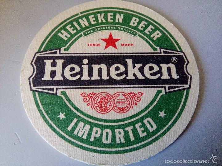 Coleccionismo de cervezas: POSAVASOS CERVEZA HEINEKEN
