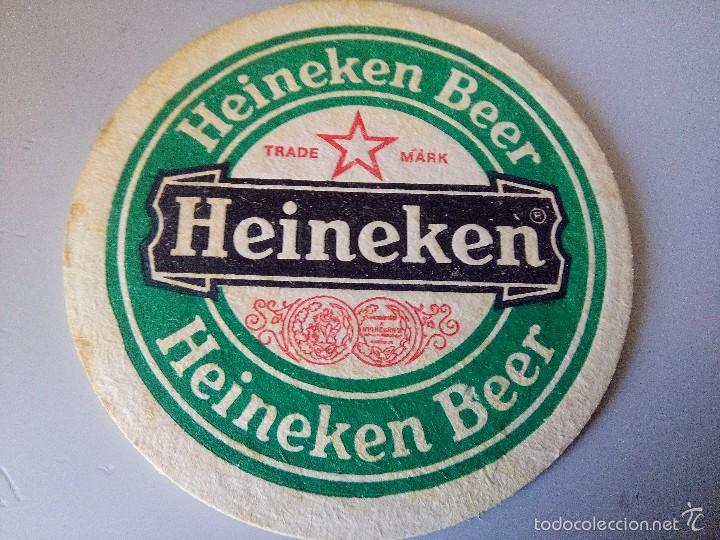 Coleccionismo de cervezas: POSAVASOS CERVEZA HEINEKEN