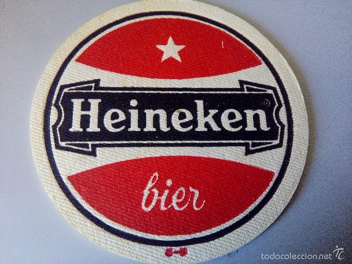 Coleccionismo de cervezas: POSAVASOS CERVEZA HEINEKEN