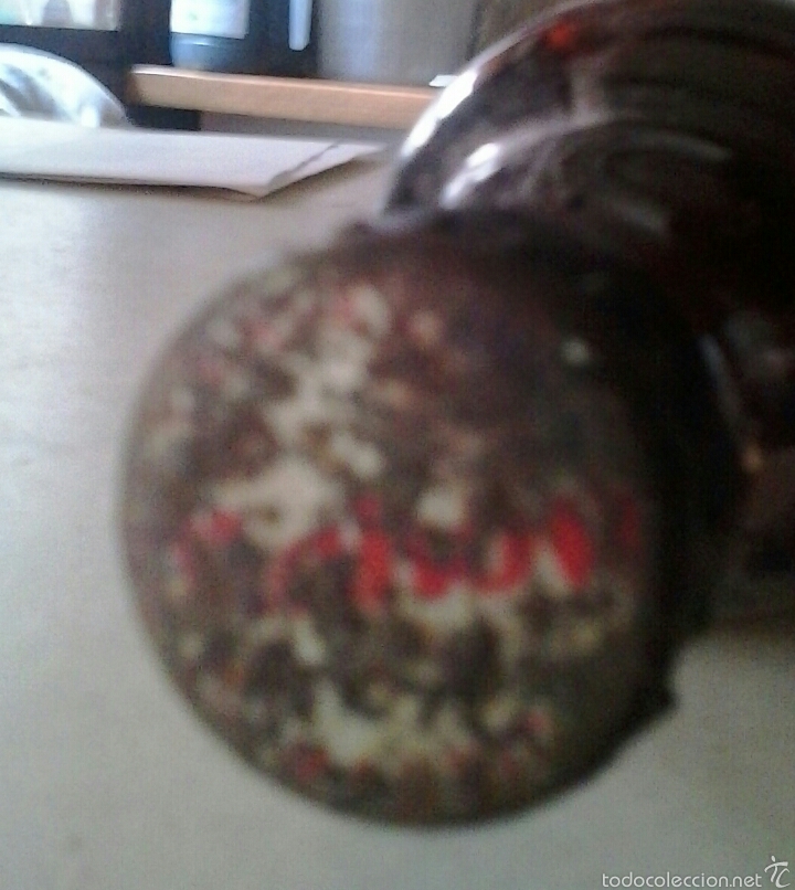 Coleccionismo de cervezas: botella cerveza el leon - Foto 3