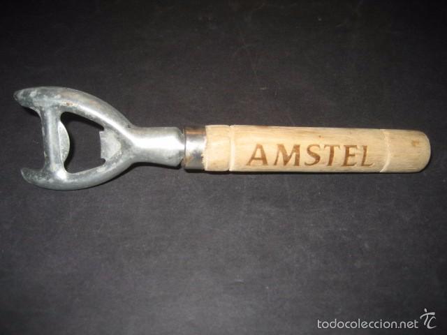 Coleccionismo de cervezas: ABREBOTELLAS CERVEZA AMSTEL. CERVEZAS - Foto 1