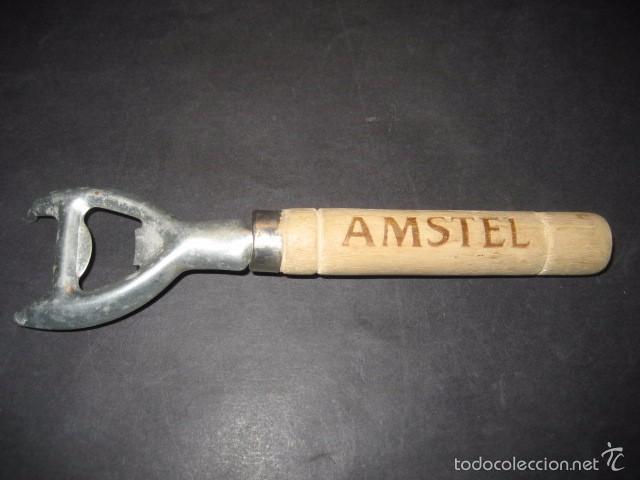 Coleccionismo de cervezas: ABREBOTELLAS CERVEZA AMSTEL. CERVEZAS - Foto 2