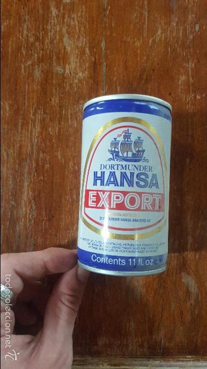Colecionismo de cervejas: LATA DE CERVEZA DORTMUNDER HANSA PILS. ALEMANIA