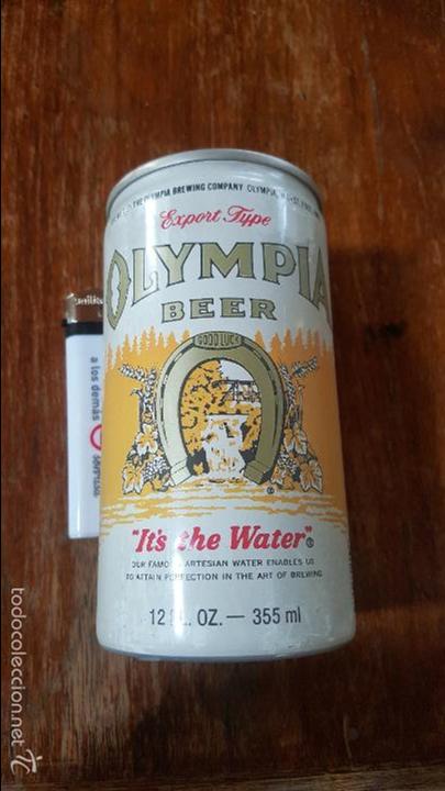 Colecionismo de cervejas: RARA LATA DE CERVEZA OLIMPIA