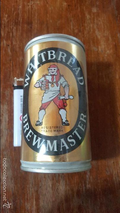 Colecionismo de cervejas: Cerveza de Inglaterra. Whitbread brewmaster