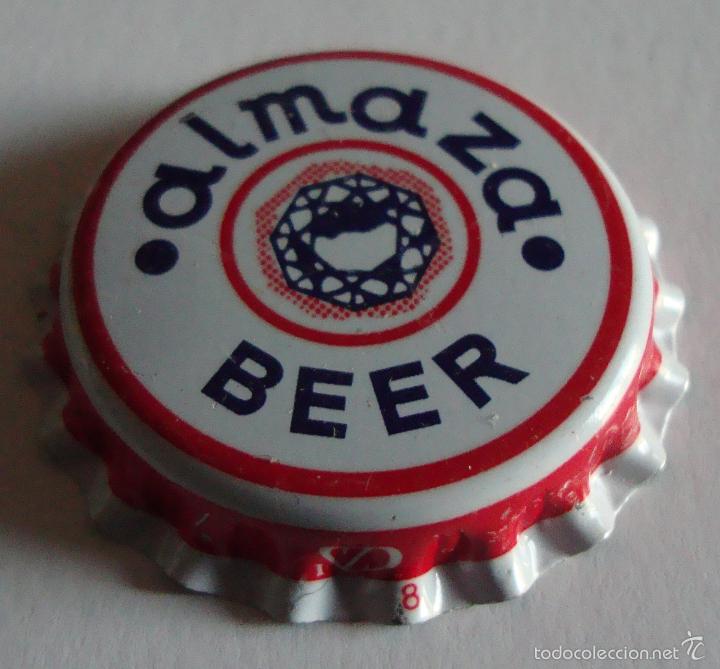 Collezionismo di birre: (ALB-TC-2) CHAPA NUEVA CERVEZA ALMAZA BEER