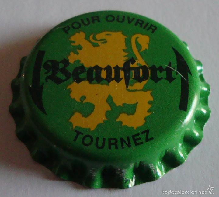 Collezionismo di birre: (ALB-TC-2) CHAPA NUEVA CERVEZA BEAUFORT