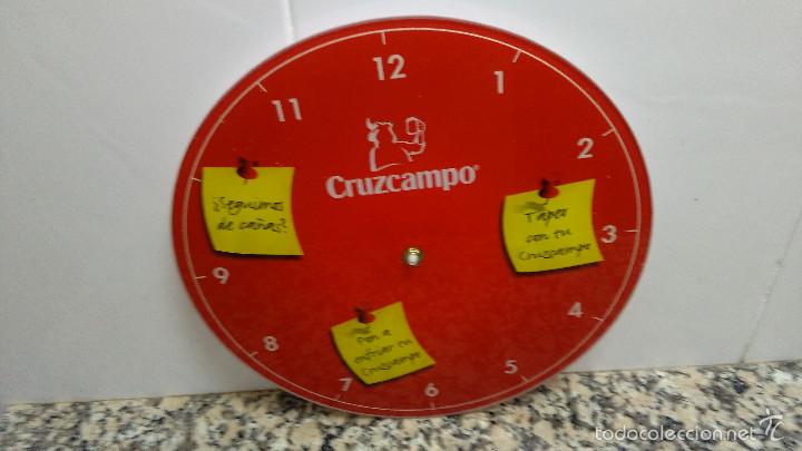 Coleccionismo de cervezas: RELOJ CERVEZA CRUZCAMPO INCOMPLETO