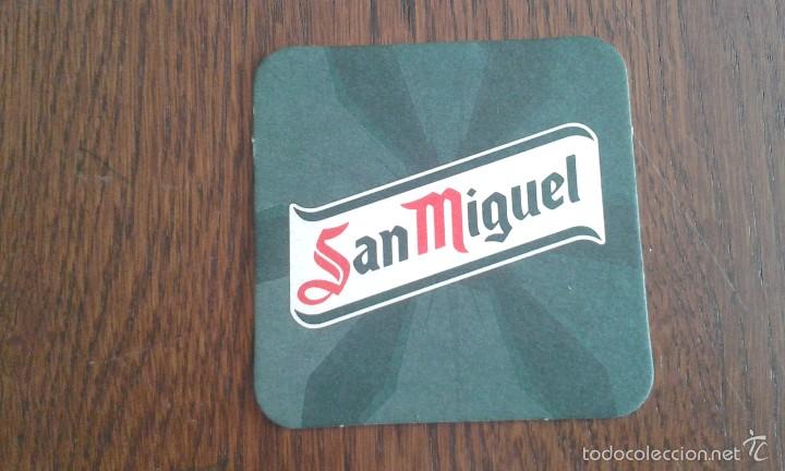 Coleccionismo de cervezas: posavasos de cerveza, San Miguel