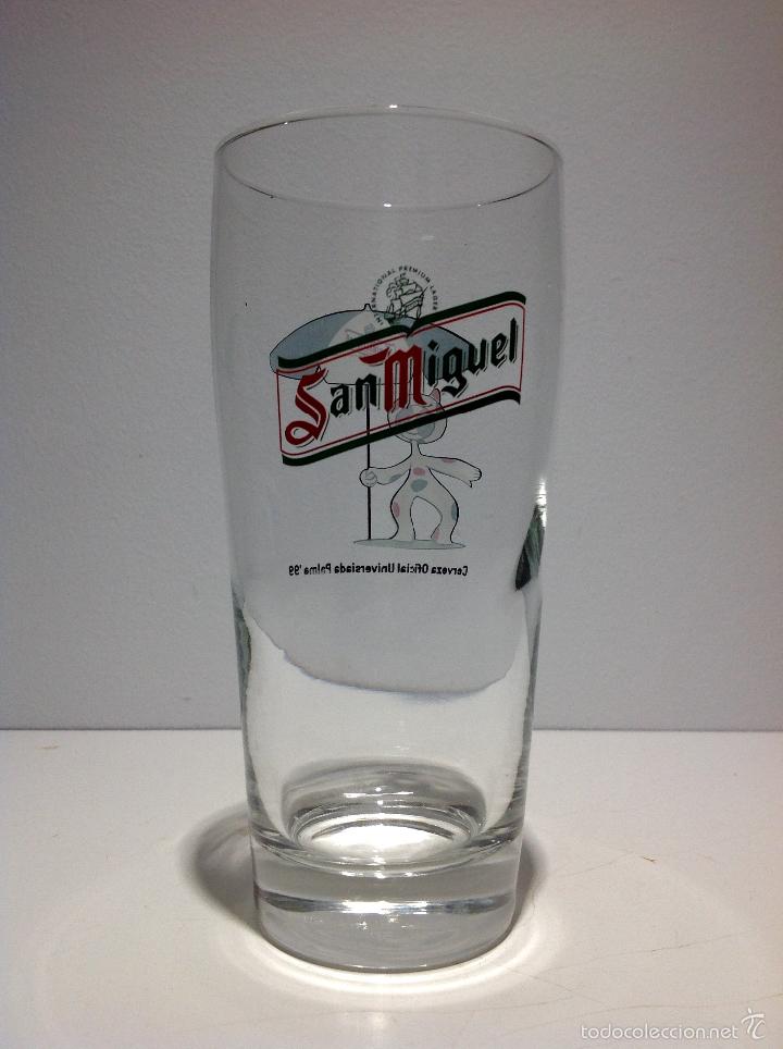 Coleccionismo de cervezas: CERVEZA SAN MIGUEL UNIVERSIADA PALMA 99