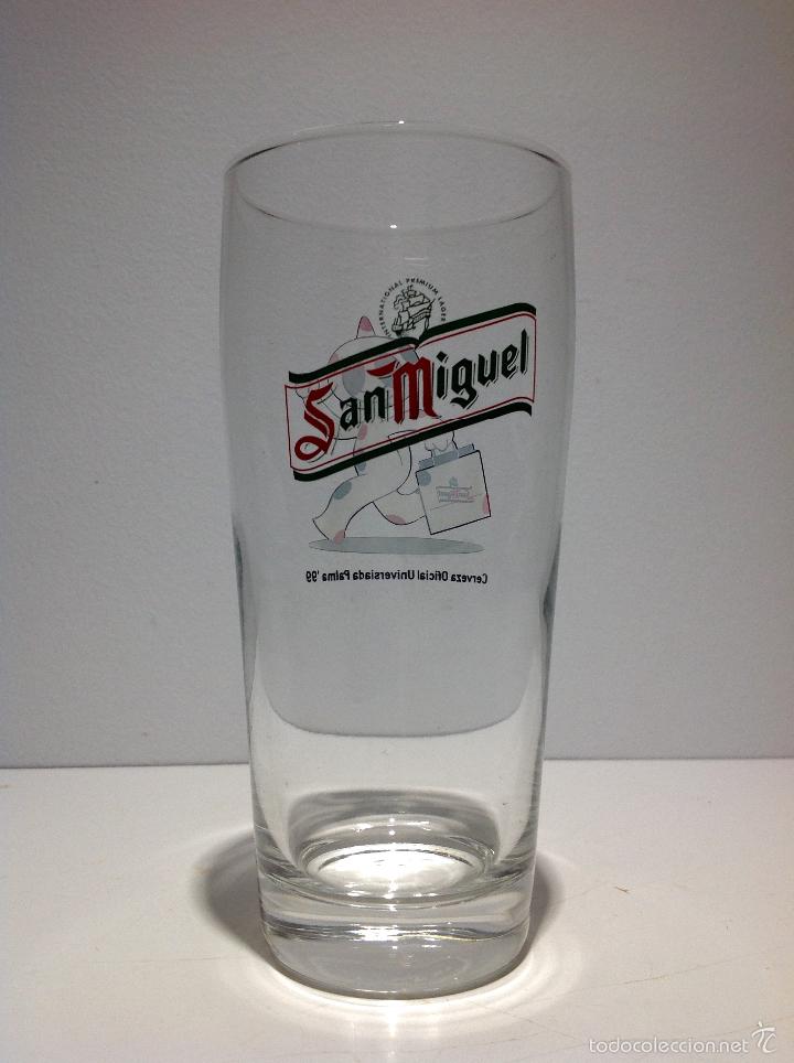 Coleccionismo de cervezas: CERVEZA SAN MIGUEL UNIVERSIADA PALMA 99