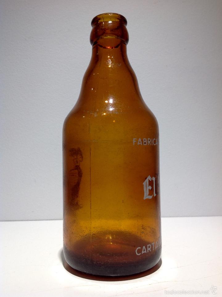 Coleccionismo de cervezas: ANTIGUA BOTELLA DE CERVEZA CERVEZAS AZOR - Foto 4
