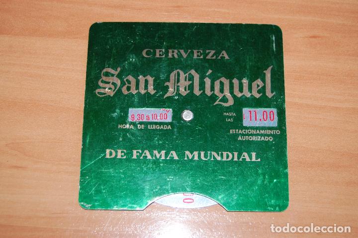 Coleccionismo de cervezas: RARO ESTABLECIMIENTO PERMITIDO HORA CHAPA CERVEZA SAN MIGUEL