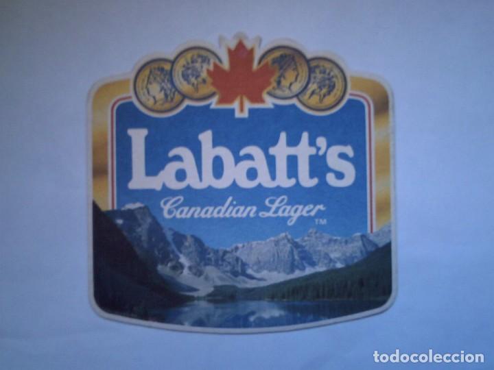 Coleccionismo de cervezas: Posavaso cerveza labatt&acute;s canada - Foto 1