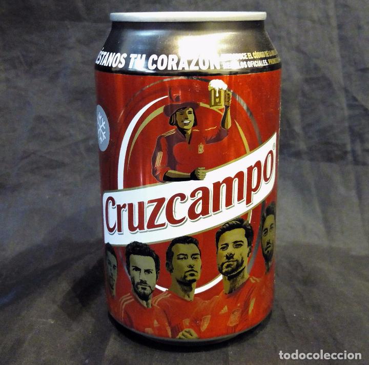 Coleccionismo de cervezas: LATA DE CERVEZA CRUZCAMPO - EDICI&Oacute;N ESPECIAL 2014 - LLENA.