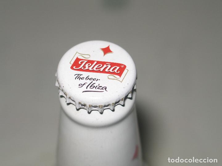 Coleccionismo de cervezas: BOTELLA ALUMINIO ISLE&Ntilde;A - Foto 2