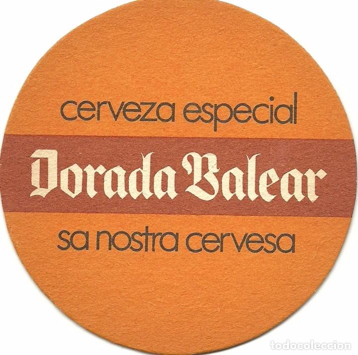 Sammeln von Brauereiartikeln: POSAVASOS DORADA BALEAR
