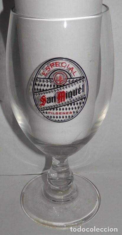 Coleccionismo de cervezas: CERVEZA SAN MIGUEL - UNA COPA