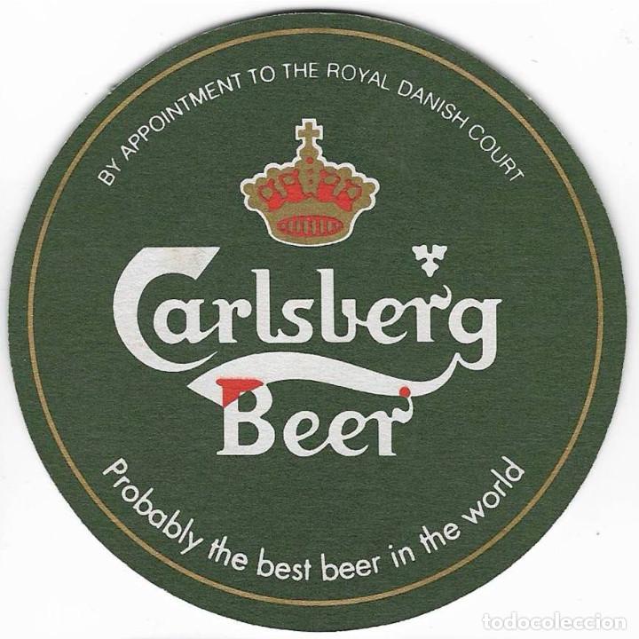 Coleccionismo de cervezas: Posavasos Carlsberg Beer - Foto 1
