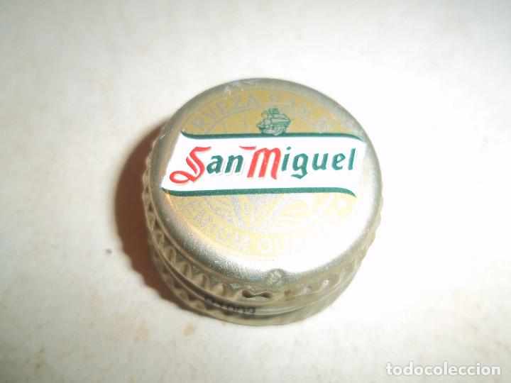 Coleccionismo de cervezas: ANTIGUO TAPON METALICO ROSCA CERVEZA SAN MIGUEL ESPECIAL COLECCIONISTAS