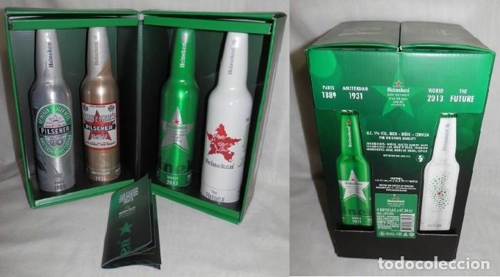 Coleccionismo de cervezas: CERVEZA HEINEKEN  - BOTELLAS DE ALUMINIO